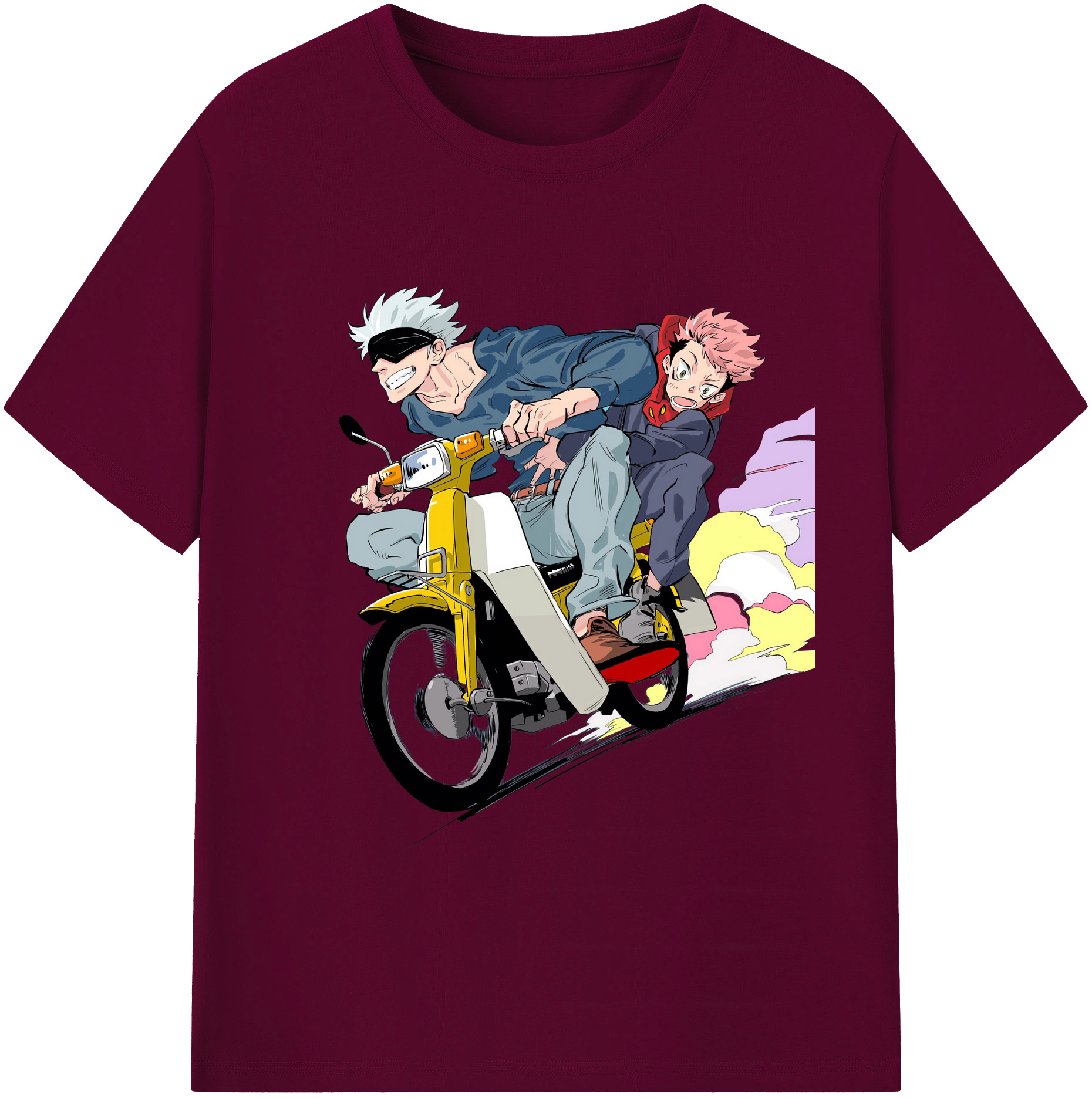 （画像用） 呪術廻戦 Jujutsu Kaisen レディースカジュアルプリントTシャツ（綿100％）
